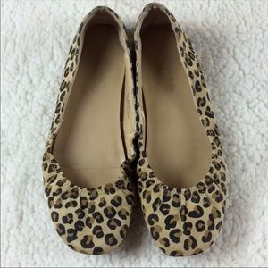 Me Too Leopard Flats